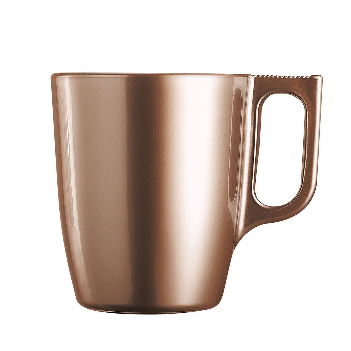 Skodelica Lonček Luminarc Flashy Svetlo rjava 250 ml Steklo (6 kosov)